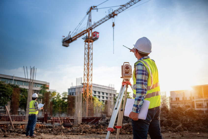 Benefits of Construction Staking in Land Surveying - BLAZE Design Inc.